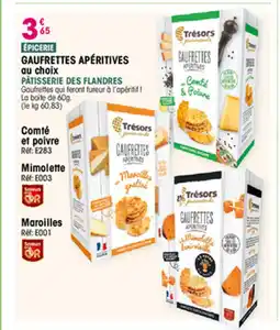 Croque Gel Gaufrettes apéritives offre