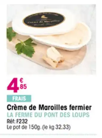 Croque Gel Crème de Maroilles fermier offre