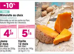 Croque Gel Mimolette au choix offre