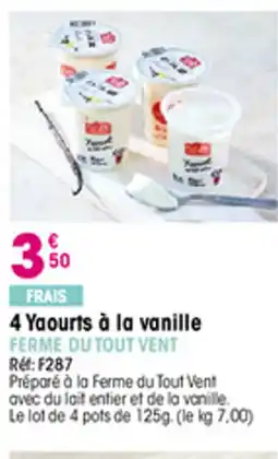 Croque Gel 4 Yaourts à la vanille offre