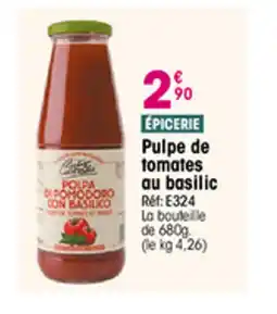 Croque Gel pulpe de tomates au basilic offre