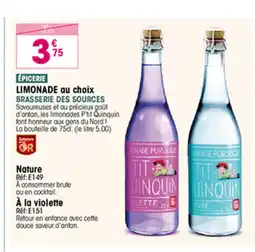Croque Gel Limonade offre