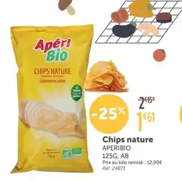 L'Eau Vive APERIBIO Chips nature offre