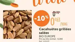 L'Eau Vive Cacahuètes grillées salées offre