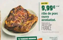 Manger Bouger Ribs de porc curry aromatisé offre