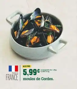 Manger Bouger Moules de Cordes offre