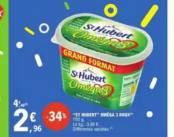E.Leclerc Express ST HUBERT Omega 3 doux offre