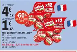 E.Leclerc Express MINI BABYBEL 23% mat gr offre