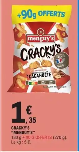E.Leclerc Express MENGUY'S Cracky's offre