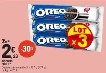 E.Leclerc Express OREO Biscuits offre