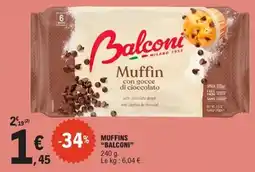 E.Leclerc Express BALCONI Muffins offre