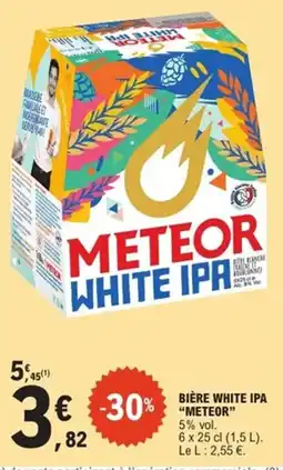 E.Leclerc Express METEOR Bière white ipa offre