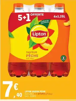 E.Leclerc Express LIPTON saveur pêche offre