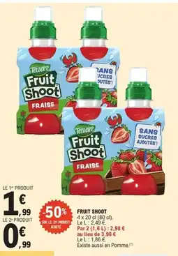E.Leclerc Express FRUIT SHOOT offre