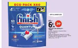 E.Leclerc Express FINISH Tablettes lave vaisselle offre