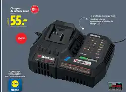 Lidl Chargeur de batterie Smart offre