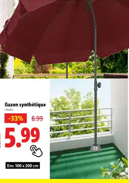 Lidl Gazon synthétique offre