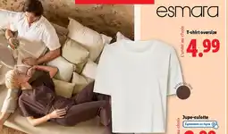 Lidl ESMARA T-shirt oversize offre