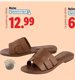 Lidl Mules offre