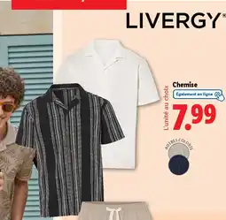 Lidl LIVERGY Chemise offre