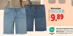Lidl Shirt en jean offre