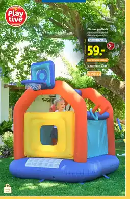 Lidl Château gonflable offre