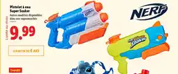 Lidl NERF Pistolet à eau Super Soaker offre