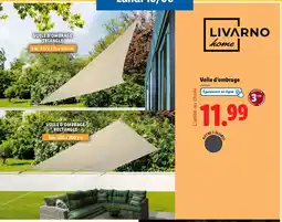 Lidl LIVARNO Voile d'ombrage offre