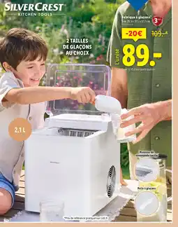 Lidl SILVER CREST Fabrique à glaçons offre