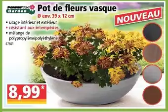 Norma Pot de fleurs vasque offre