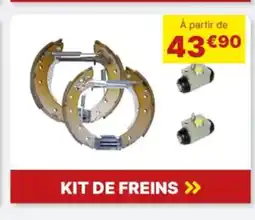 Carter-Cash Kit de freins offre