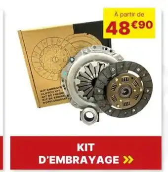 Carter-Cash Kit d'embrayage offre