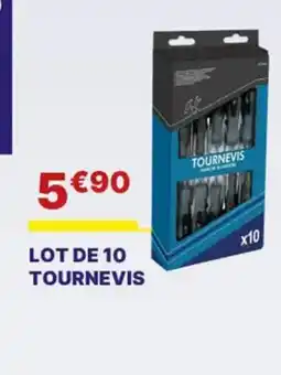 Carter-Cash Lot de 10 tournevis offre