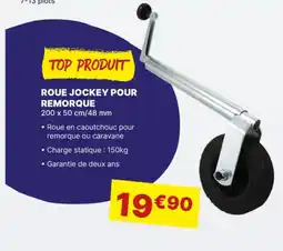 Carter-Cash Roue jockey pour remorque offre