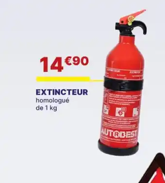 Carter-Cash Extincteur homologué offre