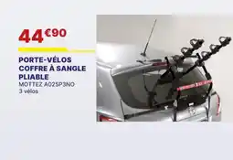 Carter-Cash Porte-vélos coffre à sangle pliable offre