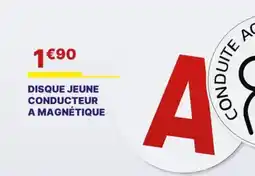 Carter-Cash Disque jeune conducteur a magnétique offre