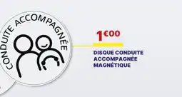 Carter-Cash Disque conduite accompagnée magnétique offre