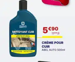 Carter-Cash Crème pour cuir offre