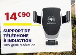Carter-Cash Support de téléphone à induction offre