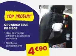 Carter-Cash Organisateur de siège offre