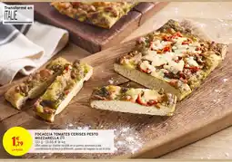 Intermarché Express Focaccia tomates cerises pesto mozzarella offre