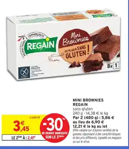 Intermarché Express REGIAN Mini brownies offre