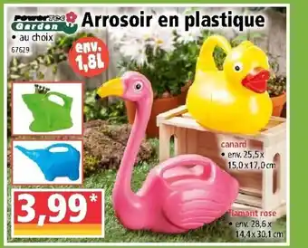 Norma Arrosoir en plastique offre