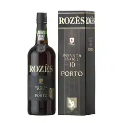 E.Leclerc Porto Rozès Infanta Isabel 10 ans - Ambré - 75 cl offre
