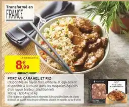 Intermarché Contact Porc Au Caramel Et Riz offre