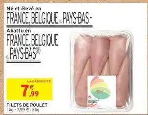 Intermarché Contact Filets De Poulet offre