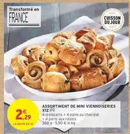 Intermarché Contact Assortiment de Mini Viennoiseries offre