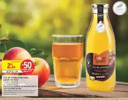 Intermarché JUS DE POMMES NATUREL offre