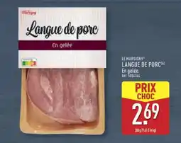 ALDI Langue de porc offre
